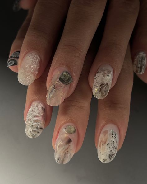 Organic nail art 🥰 a little rotten a bit moldy nails are my favorite #nailartmilano #uglynails #moldnails #koreannailart #unghiette #nailsmilano #маникюрмилан #naturenails Mold Aesthetic, Korean Nail Art, Organic Nails, Nails Art, My Favorite, Nail Art, Nails, Art, Nail Arts