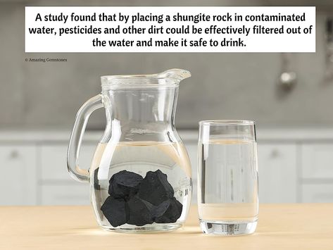 Shungite Water, Shungite Stones, Contaminated Water, Decorative Stones, Safe Drinking Water, Water Purification, Healing Jewelry, Stone Decor, Drinking Water