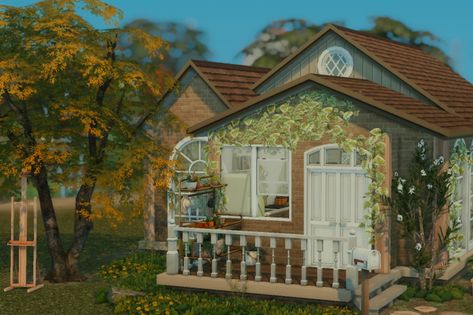 plant lady little home 🍃 | Mandy Sims on Patreon Base Building, Sims 4 Update, Sims 4 Build, Sims 4 Houses, Pretty Plants, Plant Lady, Maxis Match, Sims 4 Mods, Girls Life