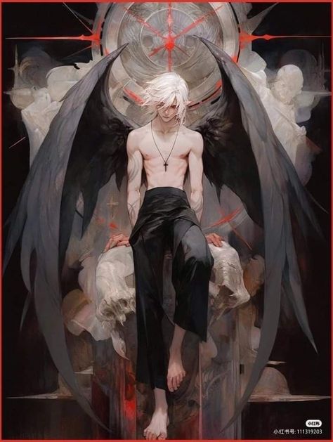 Evil God Art, Aesthetic Inspiration, Demon Art, Kesha, Wow Art, Character Design Male, Angel Art, 영감을 주는 캐릭터, Boy Art