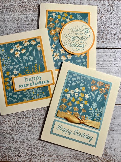 Designer Paper Cards, Card Design Handmade, Card Making Templates, Hand Made Greeting Cards, Birthday Cards For Women, Designer Paper, Making Greeting Cards, Quick Cards, Park Lane