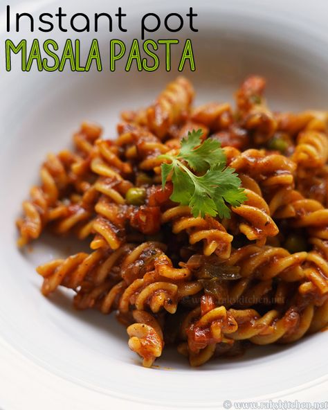 Instant pot masala pasta How To Prepare Pasta, Pasta Indian Style Recipe, Mother Sauce, Rigatoni Pasta Recipes, Culinary Terms, Masala Pasta, Pasta Indian Style, Instant Pot Pasta, Curry Pasta