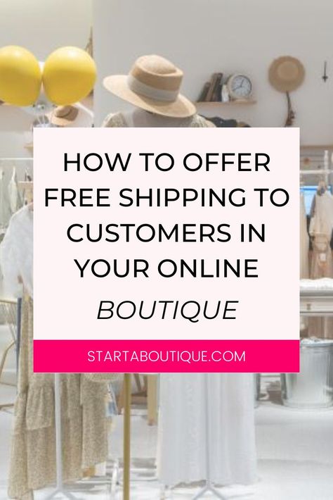 Learn my top 4 ways I have been able to offer free shipping to my customers in my own online boutique businesses. #boutique #onlineboutique #onlineshop Narrow Boutique Layout, Small Boutique Ideas, Online Boutique Ideas, Clothing Boutique Ideas, Online Boutique Business, Boutique Marketing, Starting An Online Boutique, Llc Business, Starting Small Business