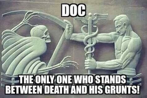 Hospital Corpsman, Navy Hospital Corpsman, Military Life Quotes, Paramedic Humor, Marines Funny, Veteran Quotes, Navy Corpsman, Army Medic, Marine Corps Veteran