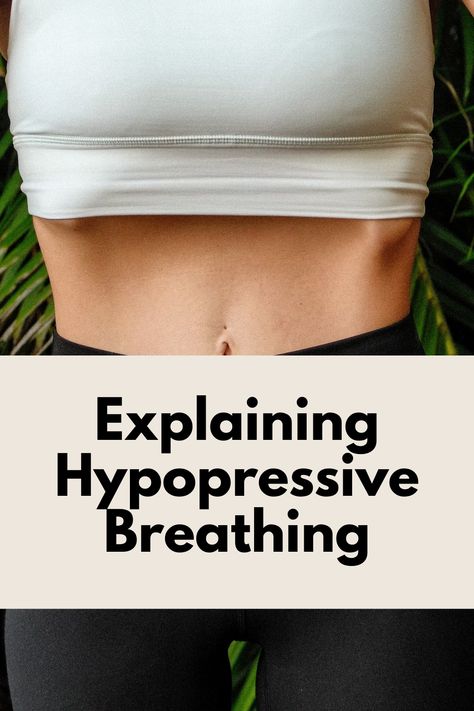 Pelvic floor strengthening, breath work, low pressure fitness, postpartum care Hypopressive Exercises, Stomach Breathing Exercises, Breathing Exercises For Flat Stomach, Belly Breathing Exercises, Hypopressive Breathing, Deep Core Breathing, Flatten Stomach Workout, Abdominal Breathing Exercises, Yoga For Breathing Problems