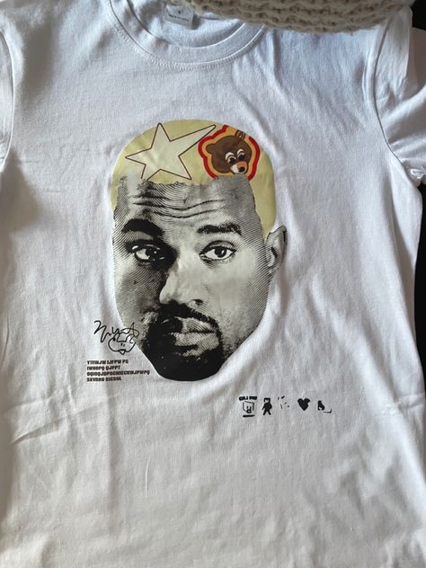 Twin Vibes, Kanye West Shirt, Typography Shirt Design, Fire Fits, Tour Shirt, Really Cute Outfits, T Shirt Diy, Cute Fits, Kanye West