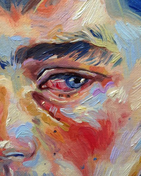 Elena Rossato on Instagram: “Oil painting eye detail ! Thoughts ? I can't wait to work on bigger pieces,I have some ideas I hope I can make them work ! #drawing #art…” Arte Van Gogh, Eye Painting, Arte Inspo, Arte Sketchbook, Painting Art Projects, Gouache Painting, Pablo Picasso, Drawing Techniques, Pencil Art