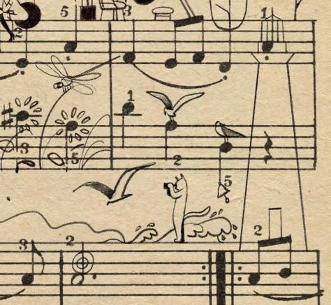 Recital Poster, Music Doodle, Sheet Music Art, Music Drawings, Music Artwork, Paper Scissors, Phone Themes, Music Art, Pretty Pictures