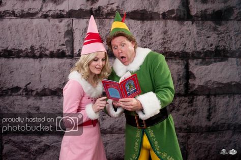 Buddy Elf Costume, Buddy The Elf Costume, Buddy Elf, Elf Costume, Will Ferrell, Buddy The Elf, My Buddy, Wreath Crafts, Love People