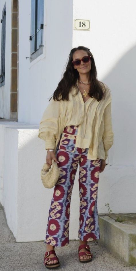 Bangkok Summer Outfit, Spring 2025 Fashion Trends, Kitschy Fashion, Marrakech Style, Look Boho Chic, European Summer Outfits, Casual Outfit Inspiration, Outfits Petite, Casual Day Outfits