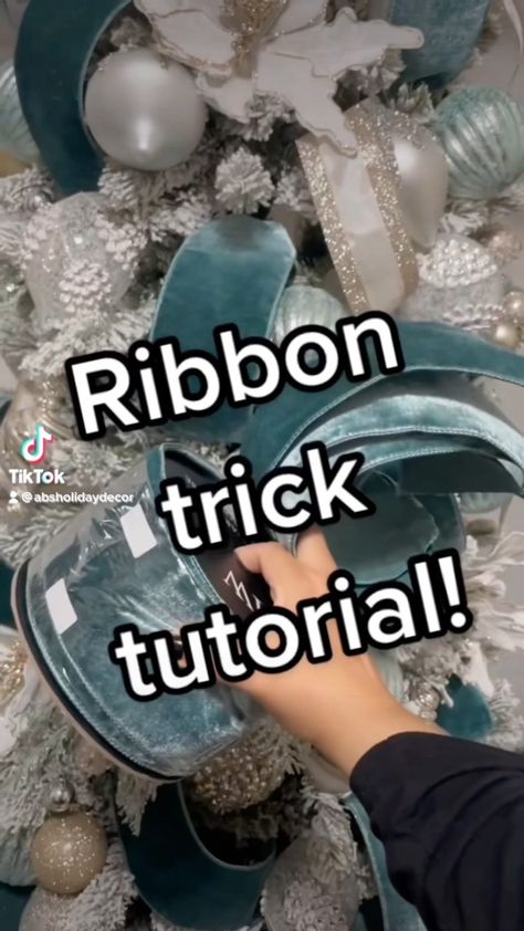 I always get lots of questions about the ribbon technique I used on this tree. It blows peoples minds when I tell them I cut the ribbon… | Instagram Christmas Tree Decorations Ribbon, Christmas Tree Decorating Themes, Glam Christmas, Elegant Christmas Trees, Pencil Christmas Tree, Christmas Themes Decorations, Christmas Tree Inspiration, White Christmas Trees, Flocked Christmas Trees