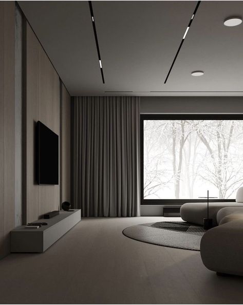 Modern Minimal Interior, Hiasan Bilik Tidur, Modern Living Room Interior, 아파트 인테리어, Minimalist Interior Design, Home Design Living Room, Minimalist Architecture, Minimalism Interior, Minimalist Home Decor