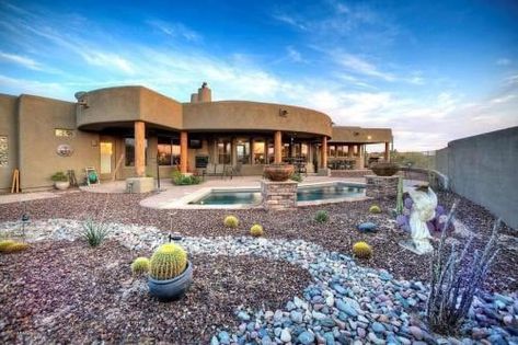 House Plan 54619 - Southwest Style with 2366 Sq Ft, 3 Bed, 2 Bath Hacienda Style Homes House Plans, Desert House Plans, Adobe House Plans, Southwest House Plans, Southwest Style Home, L Shaped House Plans, Large House Plans, Southwest House, Adobe Homes