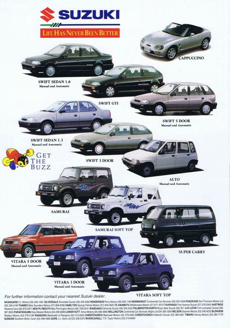 Kei Car, 4x4 Van, Car Brochure, Suzuki Samurai, Suzuki Jimny, Mini Trucks, 4x4 Trucks, Japan Cars, Car Posters