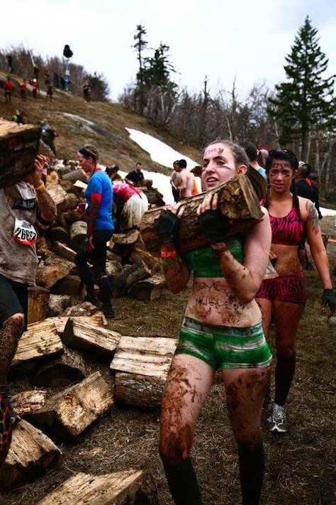 "Because three miles isn't worth my time." -Tough Mudder 2011, Mt. Snow <3 Mud Wrestling, Mud Riding, Mud Run Obstacles, Tough Mudder Obstacles, Zombies Run, Mud Race, Obstacle Course Races, Obstacle Race, Army Party