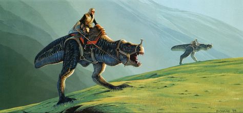 Star Wars Worlds Concept Art, Star Wars Dinosaur, Beast Rider, Ray Park, Hollow Earth, Animal Illustration Art, Phantom Menace, Star Wars Vehicles, Science Fiction Illustration