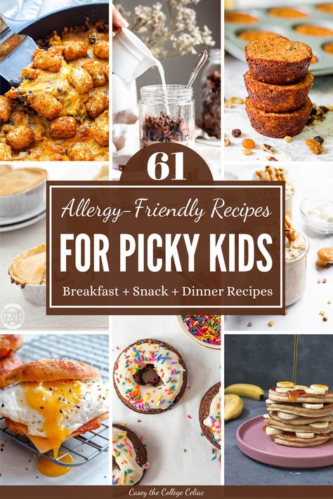 Gluten Free Pop Tarts, Berry Banana Bread, Diet For Kids, Recipes For Picky Eaters, Celiac Diet, Gluten Free Recipes For Kids, Celiac Recipes, Protein Donuts, Gluten Free Spaghetti