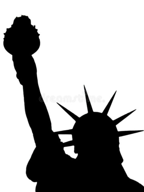 Statue Of Liberty Illustration, Statue Silhouette, Statue Liberty, Branding Behance, The Statue Of Liberty, Statue Of Liberty, Human Silhouette, Monument, Stock Illustration