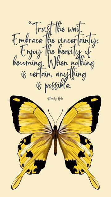 Butterfly Quotes Inspirational Short, Butterfly Quotes Inspirational, Quotes About Butterflies, Beautiful Butterflies Quotes, Happiness Is Like A Butterfly, Reflective Quotes, Pretty Qoutes, Embrace The Uncertainty, Butterfly Tags