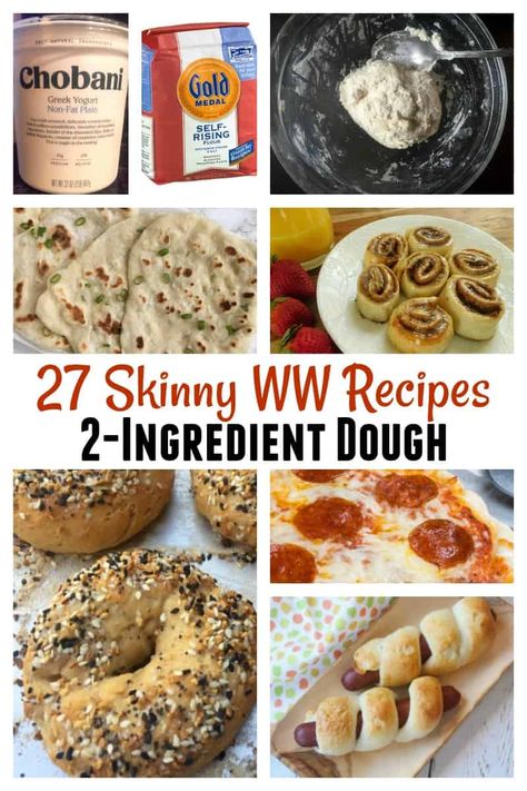 3 Ingredient Dough, Ww 2 Ingredient Dough, Vics Vapor, 2 Ingredient Dough Recipes, Naan Garlic, Ww Bread, Two Ingredient Dough, Pizza Naan, Ww Blue Plan