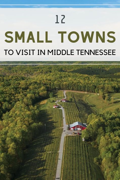 Want to get out there and explore some of the thriving small towns and scenic rural landscapes of Middle Tennessee for yourself? Scroll through the slideshow below to discover a few can’t-miss activities in each of the 12 communities that make up Nashville’s Big Back Yard. Tennessee Living, Tennessee Road Trip, Natchez Trace, Tennessee Travel, Big Backyard, Small Town Life, Middle Tennessee, Back Road, Rural Landscape