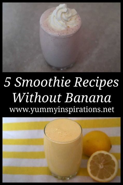 5 Smoothie Recipes Without Banana – How To Make Good and Creamy Easy Fruit Smoothies with no bananas – with the full low carb high protein video tutorials. Coffee Smoothie Recipes No Banana, Banana Free Smoothies, Smoothie Recipes Without Banana, Smoothie No Banana, Smoothie Without Banana, Cheap Desserts, Coffee Smoothie Recipes, Low Carb High Protein, Easy Gluten Free Desserts