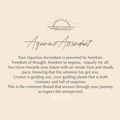 Amber Harkin 🧿 on Instagram: "AQUARIUS ASCENDANT ♒︎ AKA Your rising sign colours the way you move through life, situations, interactions. Your planetary ruler is Uranus ♅ You can watch my IG story on Ascendant signs saved in my highlights ✨" Aquarius Rising Aesthetic, Aquarius Ascendant, Rising Aesthetic, Your Rising Sign, Ascendant Sign, Rising Sign, Aquarius Rising, Common Thread, Ig Story