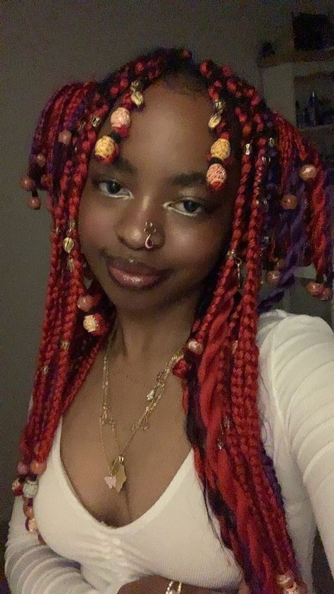 Feminine Hair Styles, Jaded Braids, Cute Dyed Hair, Jade Braids, God Ocs, Character Design Hair, Afrocentric Hairstyles, Braiding Ideas, Alternative Hairstyles