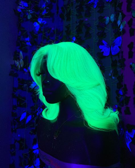 Glow in the Dark Hair 🖍️✨ Which color is your favorite? 👀 ———————————————————————————— 🤶🏾 STOCKING STUFFERS 🤶🏾 🎄4 Bundles Full + HD Closure ($30 off) ✨ 🎄Discounted Uncustomized PreMade Wigs ✨ 🎄PreEveryThang R2S ($80 off) ✨ 🎄Half Off Construction / Free Construction ✨ 🎄Bundles ($20 off) & Lace ($15 off) ✨ Enjoy our early deals from Nov. 17th until December 12th. NO CODES NEEDED!! Just add your favorite item to your cart! 🛒 ———————————————————————————— SHOP ❥ SAVE ❥ SLAY everythangbutter.... Glow In The Dark Hair, Glowing Hair, 15 % Off, Dark Hair, In The Dark, Full Hd, Glow In The Dark, Stocking Stuffers, Wigs