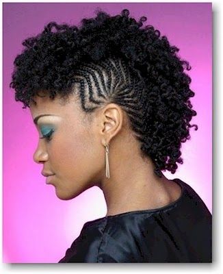 Mohawk Women, Natural Hair Mohawk, Braided Mohawk Hairstyles, Natural Hair Wedding, Fun Hairstyles, Mohawk Styles, Twisted Hair, Mohawk Braid, Natural Hair Twists