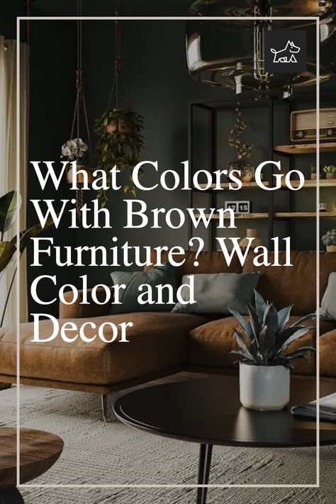 What colors go with brown furniture? This is a question many people ask when they are arranging their living room. Brown furniture is great, but it can be hard to choose what color to paint the walls. However, brown furniture comes in numerous tints and materials, so it actually fits with any style and color. Your color pallet depends on the room’s purpose and aesthetic.