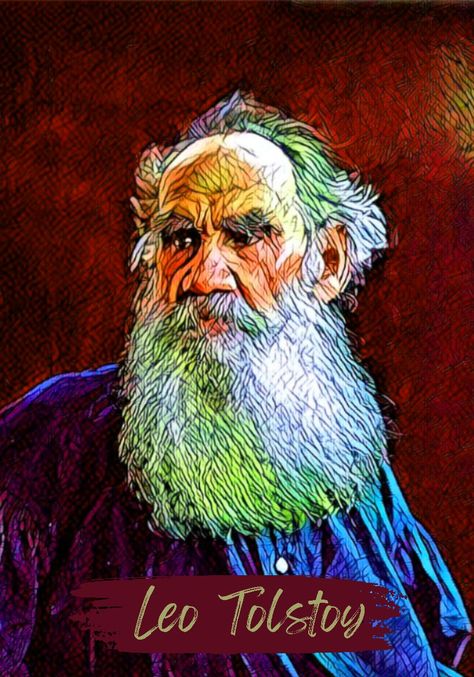 Leo Tolstoy Artwork on various products Shakespeare Background, Russian Writers, Leo Tolstoy, Anna Karenina, Deepak Chopra, Art Station, Great Words, All Time, Top Artists