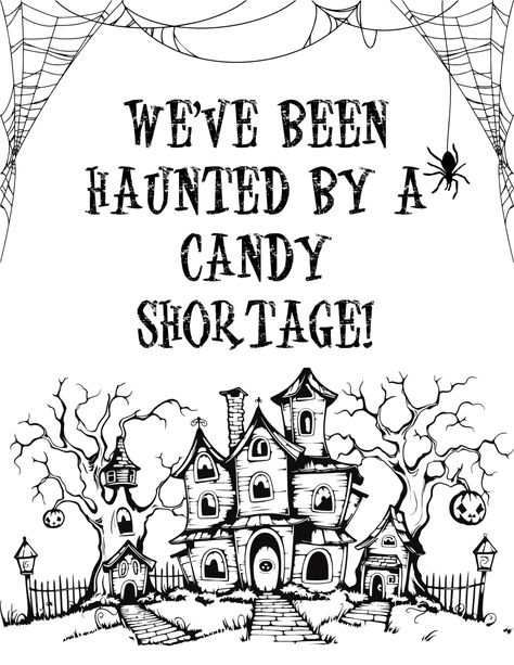 Free Printable Halloween Candy Signs Free Printable Halloween, Candy Signs, Printable Halloween, Halloween Printables, Halloween Candy, Free Printable, Free Printables, Candy, Halloween