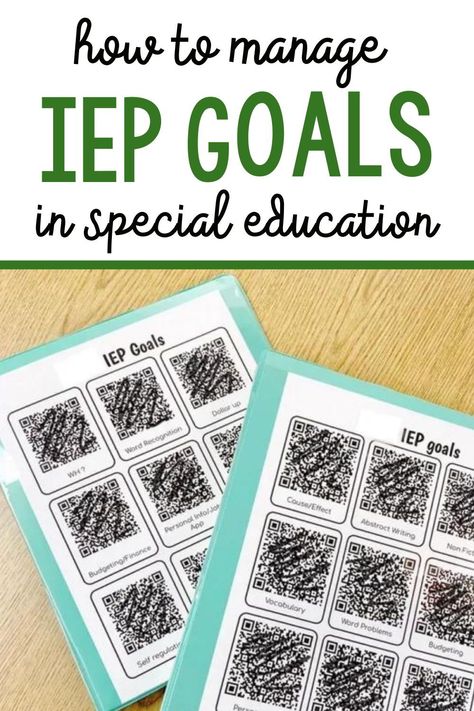 As a special education teacher, it can be a lot of work to manage a large caseload of students with different IEP goals. Enter IEP goal bins: my favorite way to manage IEP goal work in my secondary special education classroom. This organizational system keeps me sane and allows me to target all my students’ varying levels and IEP goals while also collecting data on my students’ IEP goals. Take a look inside my IEP goal bins and learn how to manage IEP goals in special education here. Iep Parent Input Form, Coteaching Classroom Special Education, Functional Skills Special Education, Iep Goal Bins, Special Education Classroom Must Haves, Iep Bins, Sped Preschool, Special Education Resource Teacher, Special Education Accommodations