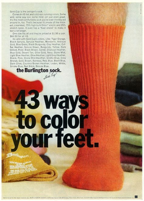 Socks Marketing, Sock Ads, Socks Advertising, Socks Ads, Socks Photoshoot, Socks Photography, Burlington Socks, Urban Furniture Design, Vintage Socks