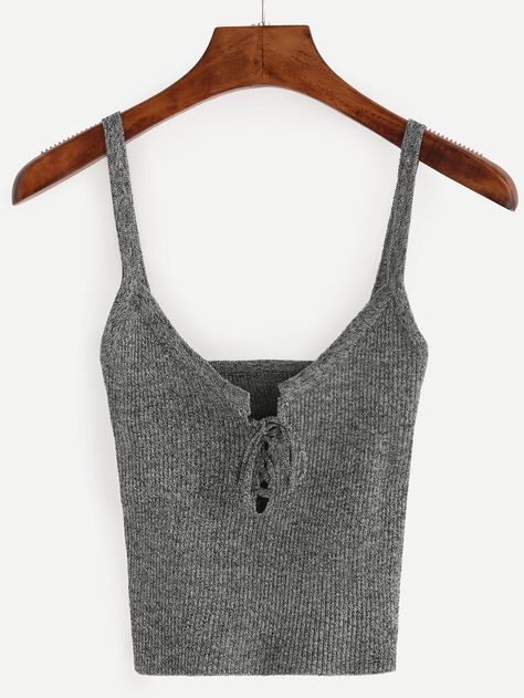 $12 Dress Up For Boys, Punk Outfit, Blue Cami, Latest Street Fashion, Women Tank Tops, Grey Tank Top, Sports Apparel, Athletic Apparel, Casual Tank Tops