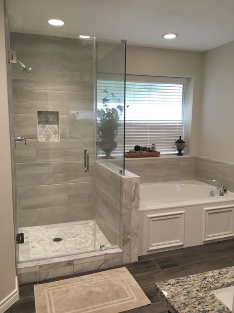 Bathroom Redesign, Master Bath Remodel, Bathroom Remodel Designs, Bathroom Remodel Shower, Bathroom Redo, Dream Bathrooms, Bathroom Layout, Bathroom Renos, Shower Remodel