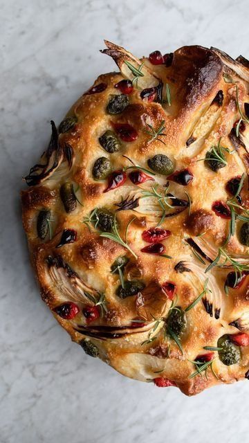 Cold Season, Warm Plates: Optimal Nutrition with a Winter Wellness Grocery List — Joanna Colomas Focaccia Loaf, Christmas Focaccia, Mississippi Vegan, Focaccia Recipes, Castelvetrano Olives, Peppadew Peppers, Sourdough Focaccia, Asian Side Dishes, Rosemary Focaccia