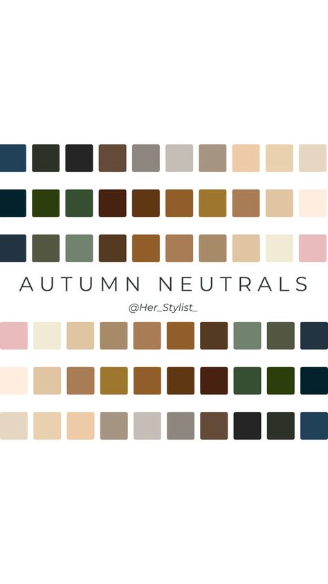 Hex codes and colours for each colour season. Spring, Winter, Summer & Autumn. Colour Analysis allows you to find your best colours for makeup and fashion

#AutumnSeason #WarmNeutrals #CozyStyle #EarthyTones #FallColors #StyleItUp #FashionContent #LookBook #AutumnWardrobe #StyleTips #FashionInfluencer #SeasonalStyle #OutfitInspiration #FallTrends #StylingReels Autumn Colour Season, Season Colour Analysis, Autumn Color Season, Colour Season, Fall Palette, Colour Analysis, Deep Autumn, Fall Color Palette, Neutral Colours