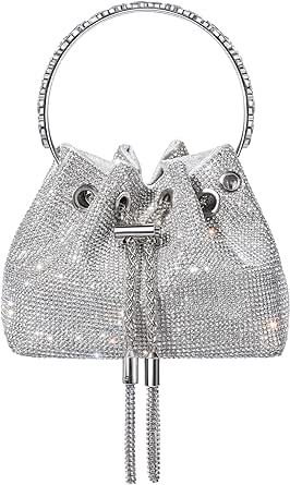 Girls Night Dinner, Silver Clutch Purse, Sparkly Bag, Statement Purse, Silver Clutch, Open Hoop Earrings, Fashion Tag, Wedding Cocktail, Evening Handbag