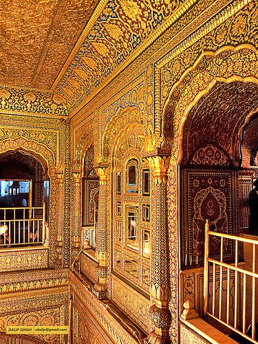 Golden Temple interior Temple Interior, Darbar Sahib, Harmandir Sahib, Golden Temple Amritsar, Temple India, India Architecture, Interior View, Temple Architecture, Golden Temple