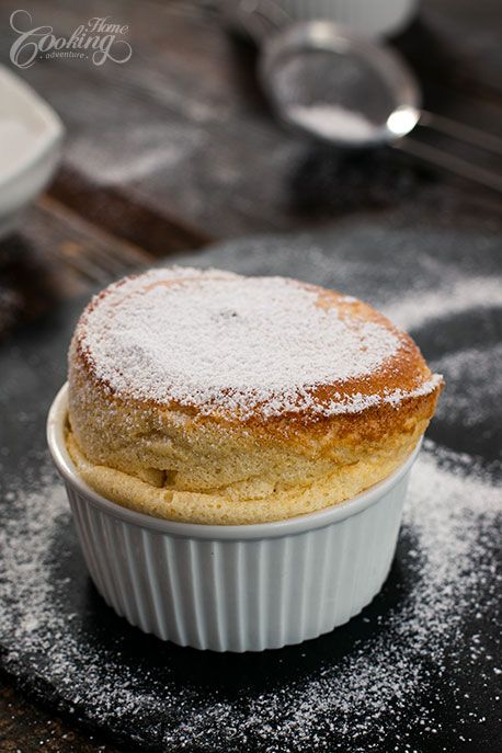 Vanilla Soufflé :: Home Cooking Adventure Vanilla Souffle Recipes, Vanilla Souffle, Souffle Recipe, Souffle Recipes, Chocolate Souffle, Simply Irresistible, Köstliche Desserts, French Vanilla, Vanilla Flavoring