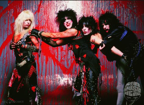 Shout At The Devil, Crash And Burn, Mick Mars, Vince Neil, Four Women, Motley Crüe, 80s Bands, 80s Rock, Nikki Sixx