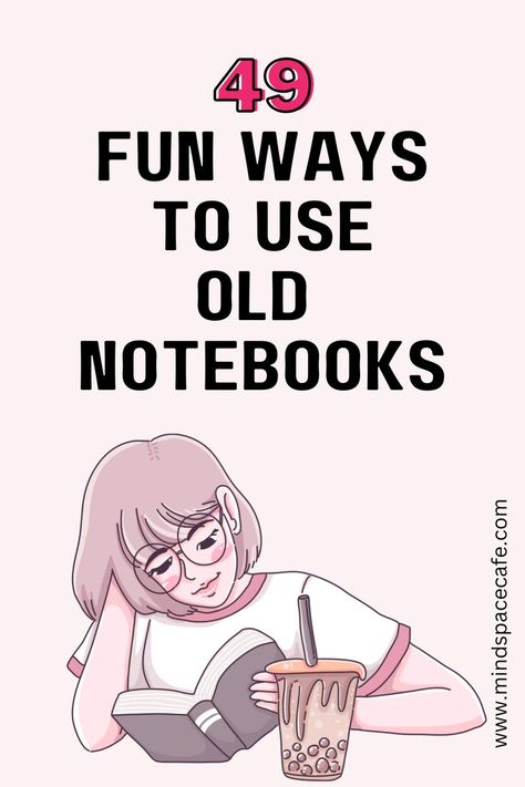 How Can I Use My Notebook, What To Do With Old Notebooks, How To Memorize Things Quickly, Old Notebook Ideas, What To Use A Notebook For, What To Do With Notebooks, How To Make A Notebook Diy, Ways To Use A Notebook, Erica Core