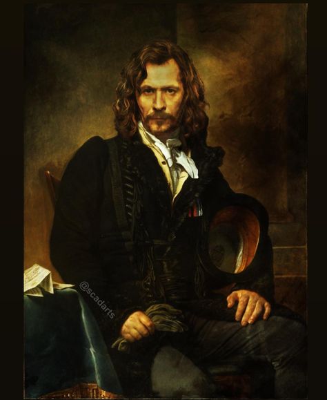 scadarts | Sirius Black He’s my favourite wizard in the series Let me know what you think #siriusblack #garyoldman #harrypotter #wizard #books… | Instagram Harry Potter Wizard Portraits, Sirius Black Art, Snape Portrait, Hogwarts Portraits, Wizard Painting, Wizard Portrait, Wizard Books, Witch Portrait, Harry Potter Portraits