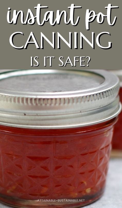 Instant Pot Canning, Sterilizing Canning Jars, Canning Water, Homemade Pantry, Water Bath Canning, Electric Pressure Cooker, Home Canning, Pressure Canning, Raw Vegetables