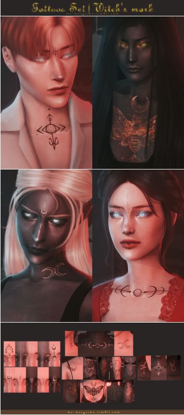 Sims 4 Virgo Cc, Sims 4 Witchcraft Mod, Sims 4 Sorceress Cc, Sims 4 Witch Tattoo, Sims Spellcaster Cc, Sims4 Spellcaster Cc, Sims 4 Cc Witch Tattoo, Sims 4 Occult Tattoo, Ts4 Witch Clothes