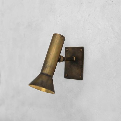 Vespera light by wdstck studio dimensions: 10 d x w 7 x h 15 cm materials: brass, led dimmable input voltage: 110v or 220v color temperature: 2.200-2.800k lumen: 240lm sockets: gu10 exploring the balance between art and design, we aim to bring soulful objects in everyday life. We treasure the temperament of each material and hand-make our objects to emphasize the narrative that nature has to offer. Based in amsterdam, wdstck offers a range of multidisciplinary objects with an outspoken aesthetic Stahl Band, Picnic Inspiration, Marble Ceramics, Brass Lighting, House On A Hill, Lighting Inspiration, A Metal, Interior Projects, Stables