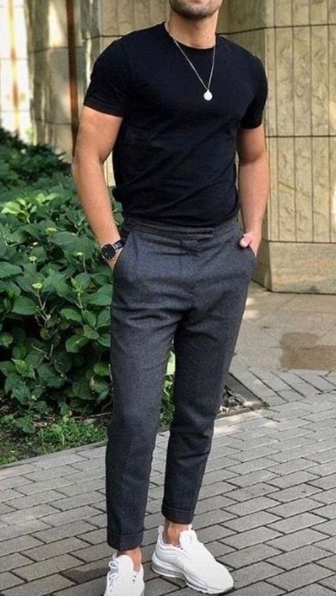 Smart Casual Menswear, Mens Business Casual Outfits, Mens Casual Outfits Summer, Men Fashion Casual Shirts, Stylish Men Casual, Mens Casual Dress Outfits, Men Stylish Dress, Elegante Casual, Mode Casual