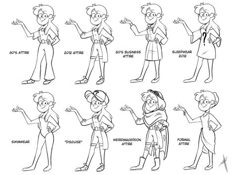 Gravity Falls Character Design Style, How To Draw Gravity Falls Style, Gravity Falls Drawing Style, Gravity Falls Style Art, Gravity Falls Creatures, Gravity Falls Art Style Reference, Gravity Falls Base Drawing, Gravity Falls Character Base, Gravity Falls Character Design